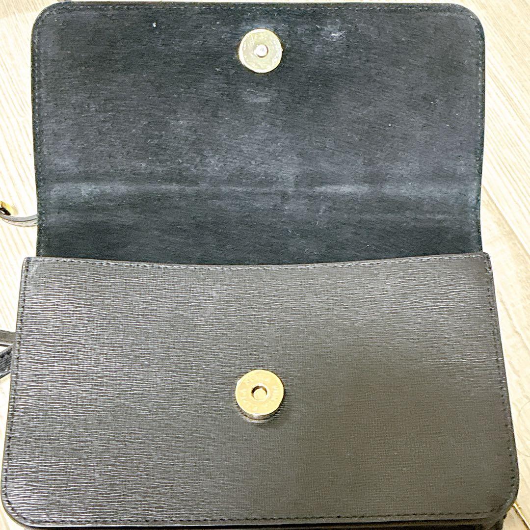 極美品 フルラ バッグ リーヴァ L ショルダーバッグ お財布バッグ 一体型