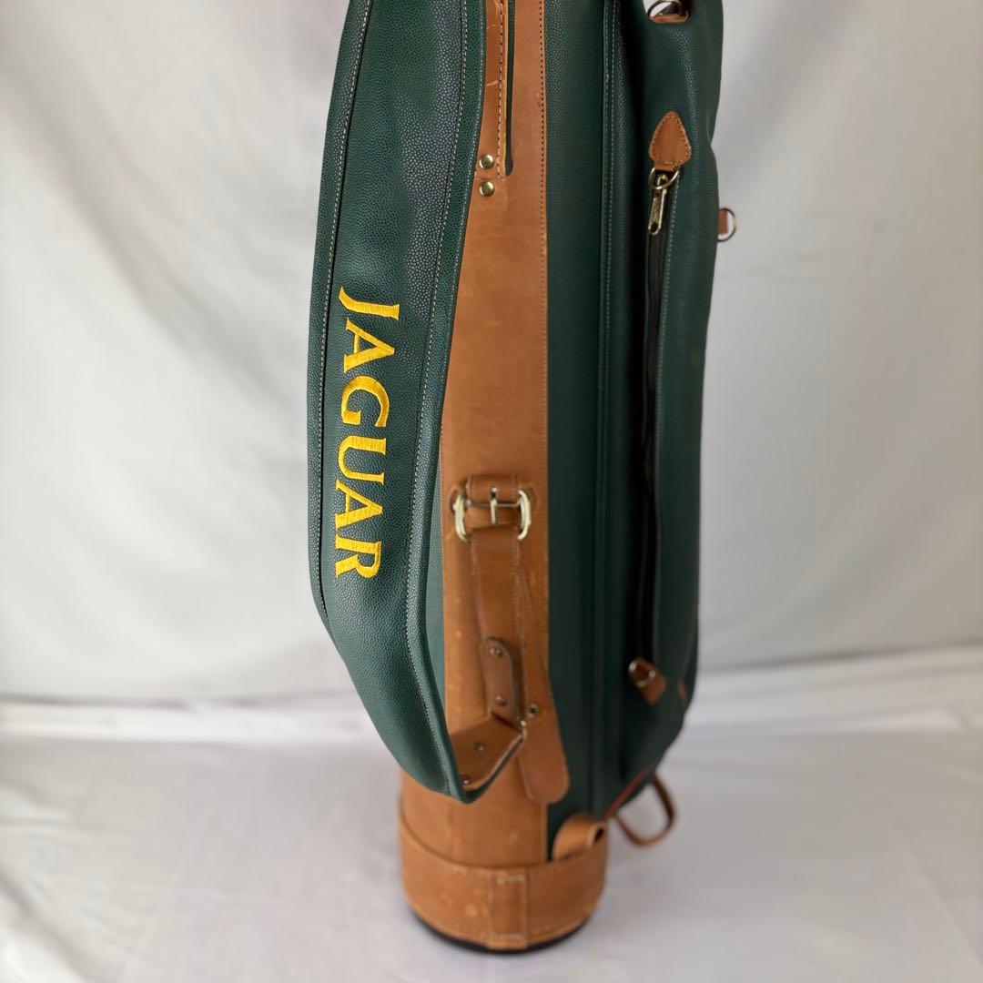 JAGUAR ジャガー キャディバッグ ゴルフバッグ フード付き