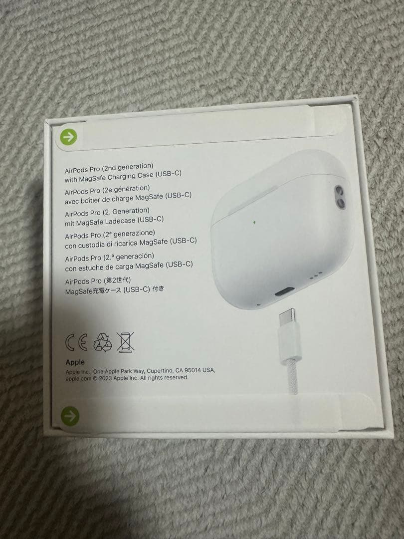 【極美品】AirPods Pro (第2世代) 本体