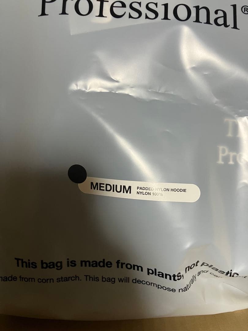 ennoy nylon padded hoodie ブラック　サイズM