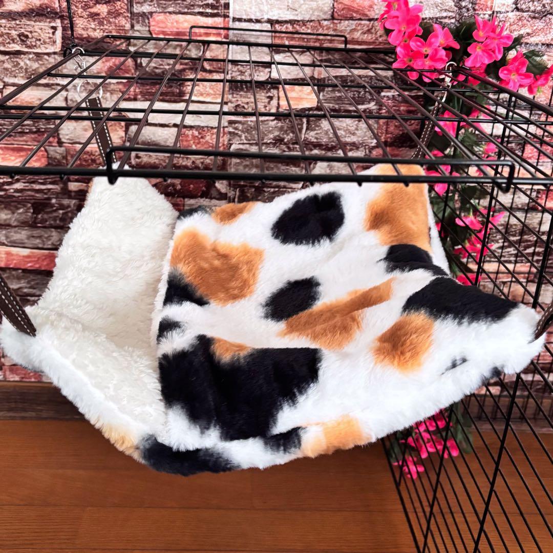 【768】小動物用シングルハンモック・お布団付き【40×40】