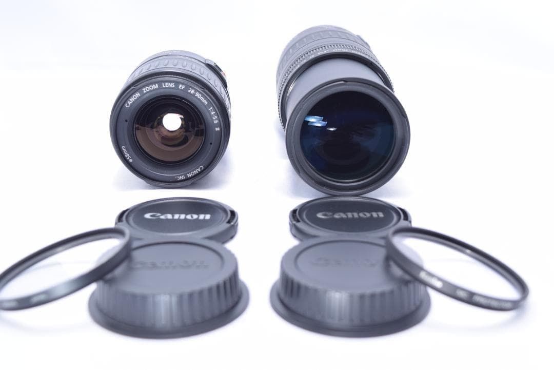 Canon Kiss X7i 　一眼レフカメラ　超望遠　Wレンズ　バック付き