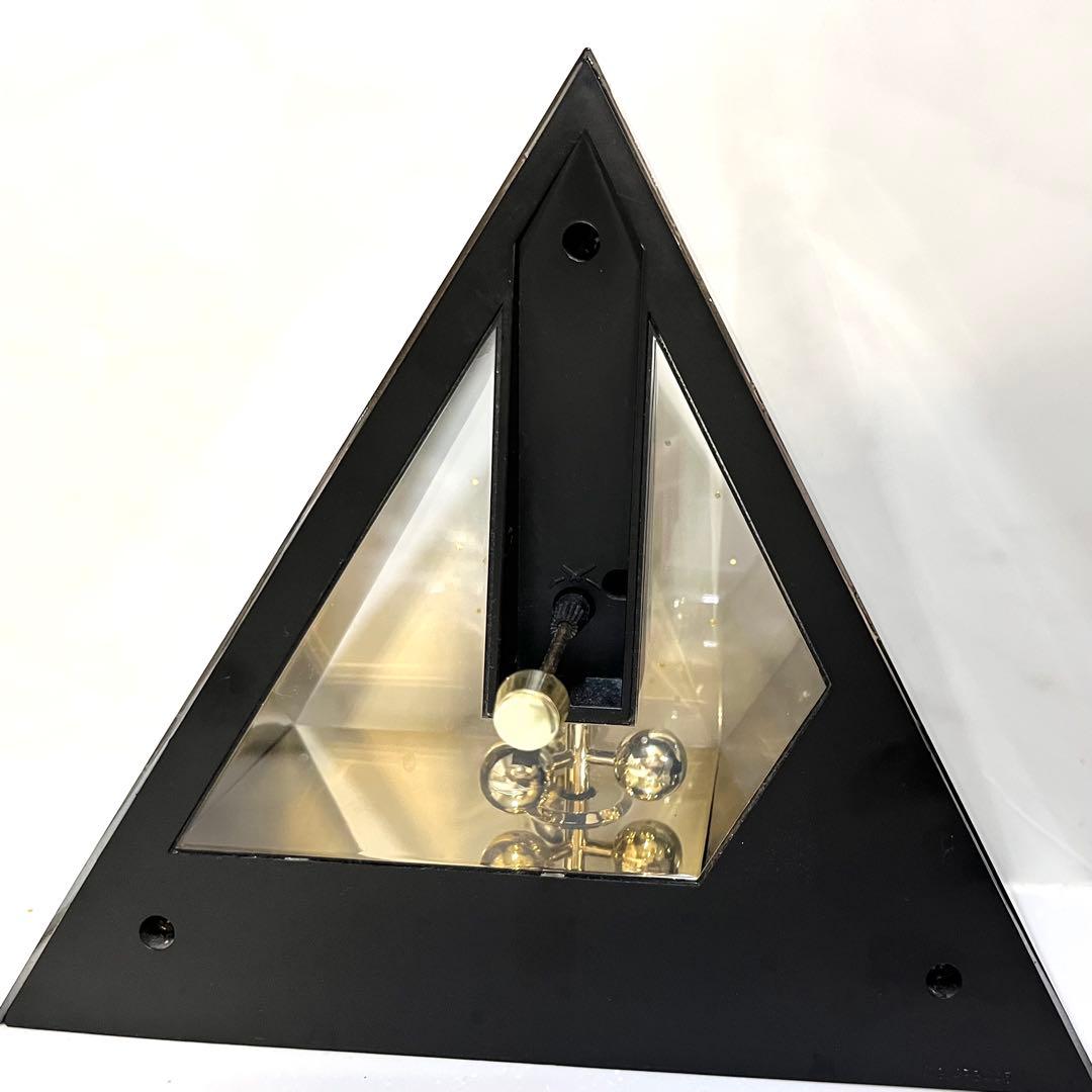 CITIZEN シチズン　置き時計　三角形　振り子時計