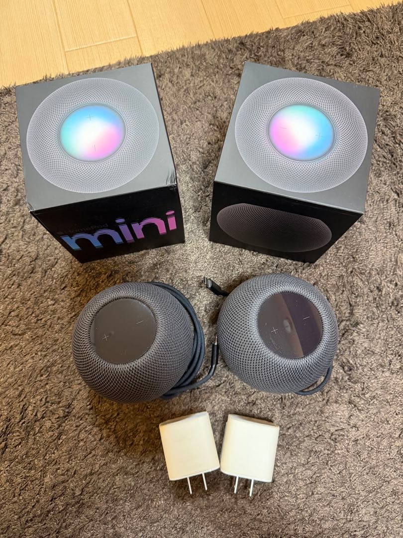 Apple Pod mini スペースグレー 2台セット