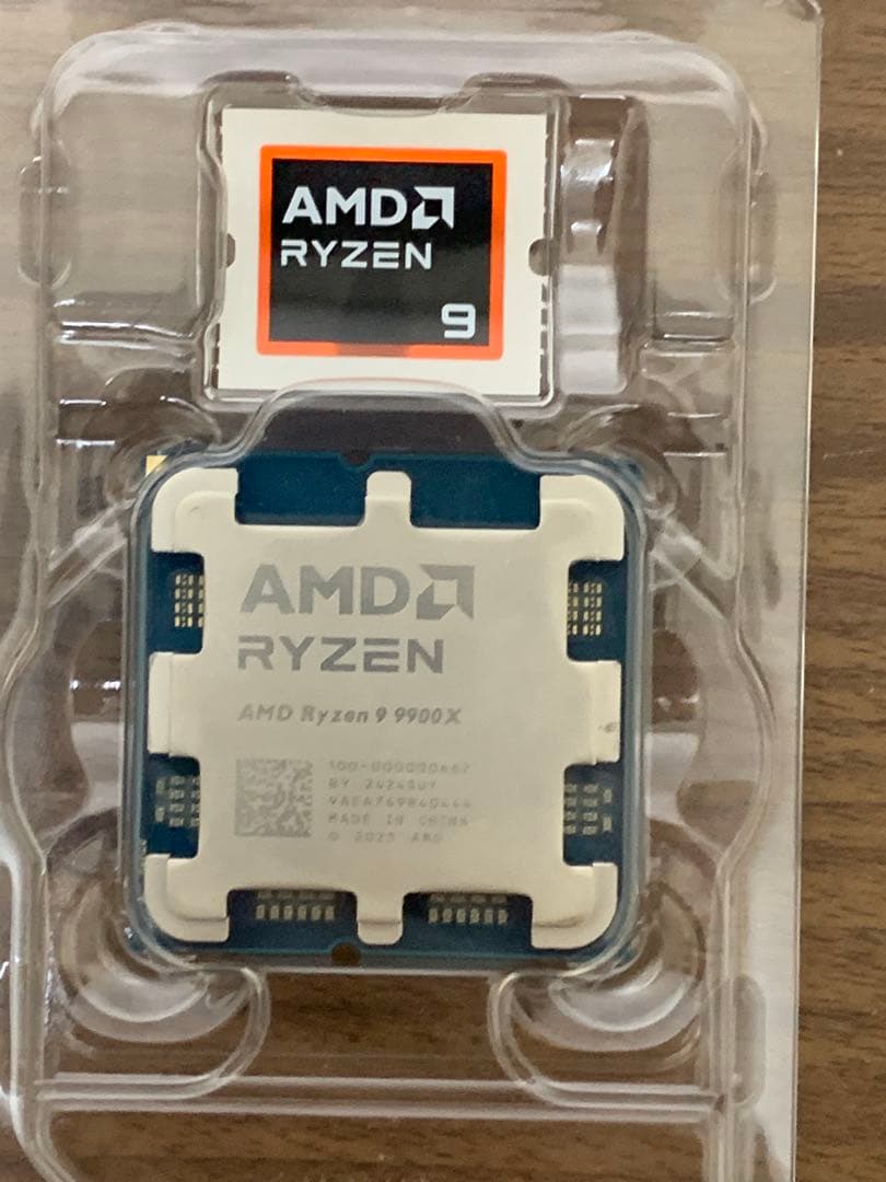 AMD Ryzen 9 9900x 保証書付き