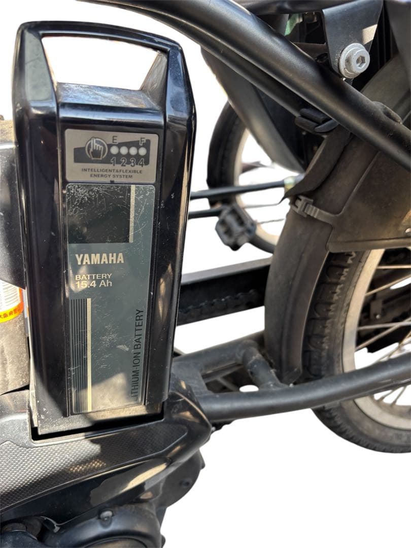 YAMAHA電動アシスト自転車 チャイルドシート付き 黒【大阪引取限定】