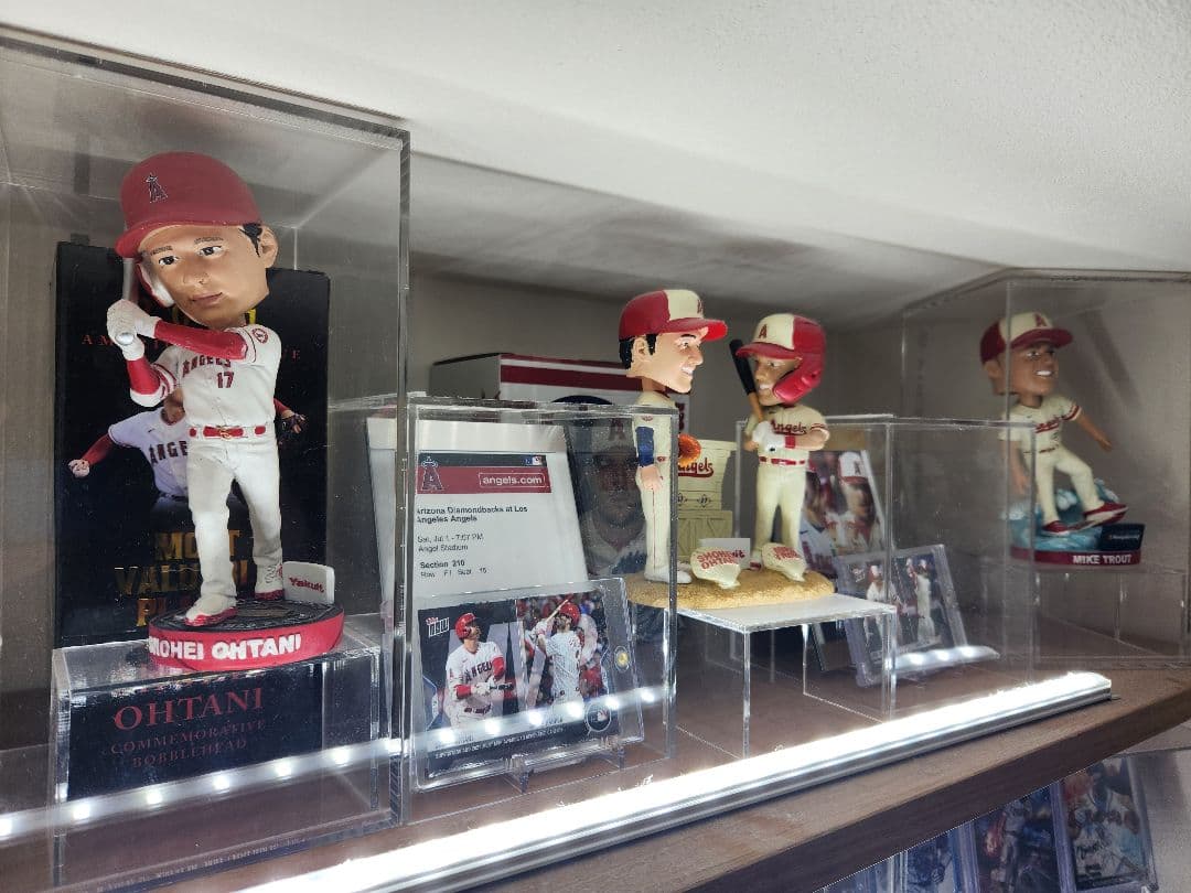 大谷翔平/マイク・トラウト ボブルヘッド エンゼルス シティコネクトユニフォーム