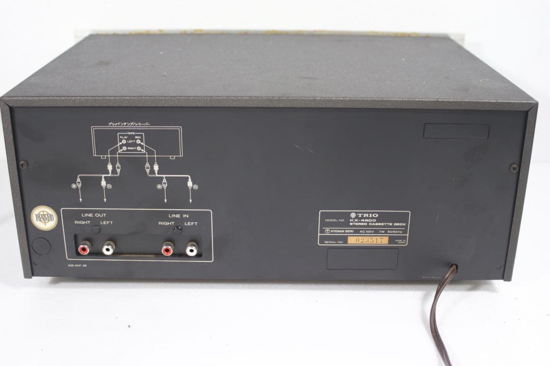 TRIO トリオ　カセットデッキ KX-5400