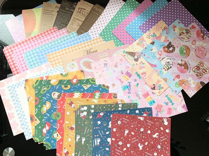 紙モノ 詰め合わせ 海外  シール ジャンクジャーナル コラージュ お裾分け