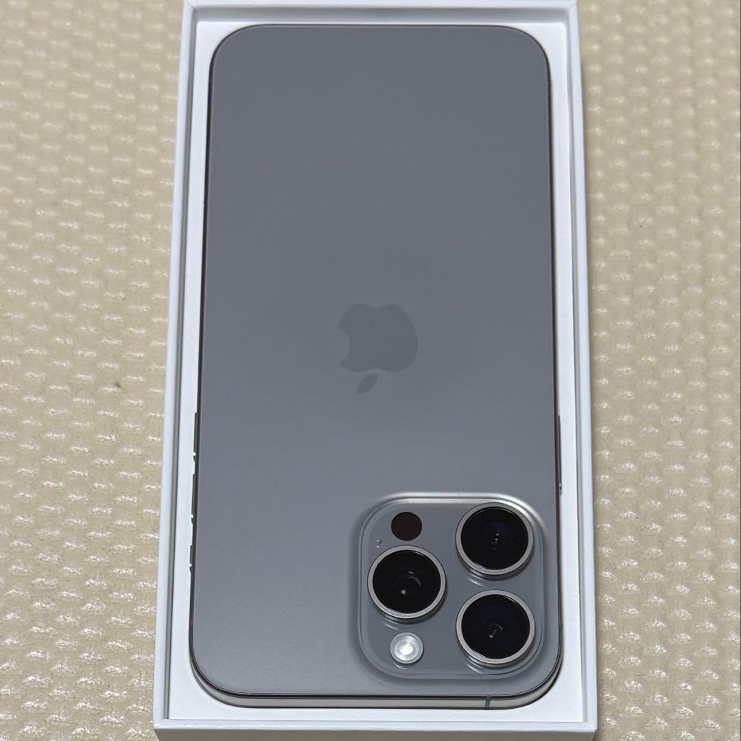 バッテリー100% iPhone15ProMax 256GB SIMフリー 本体