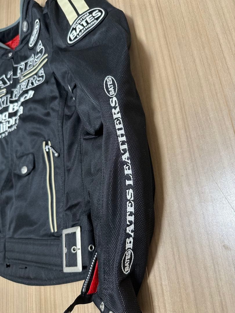 BATES メッシュジャケット ブラック