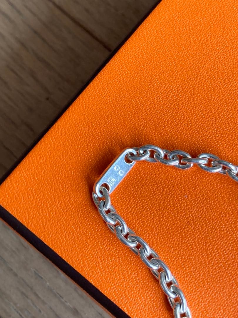 セール　美品！エルメス　シルバー925 キーホルダー