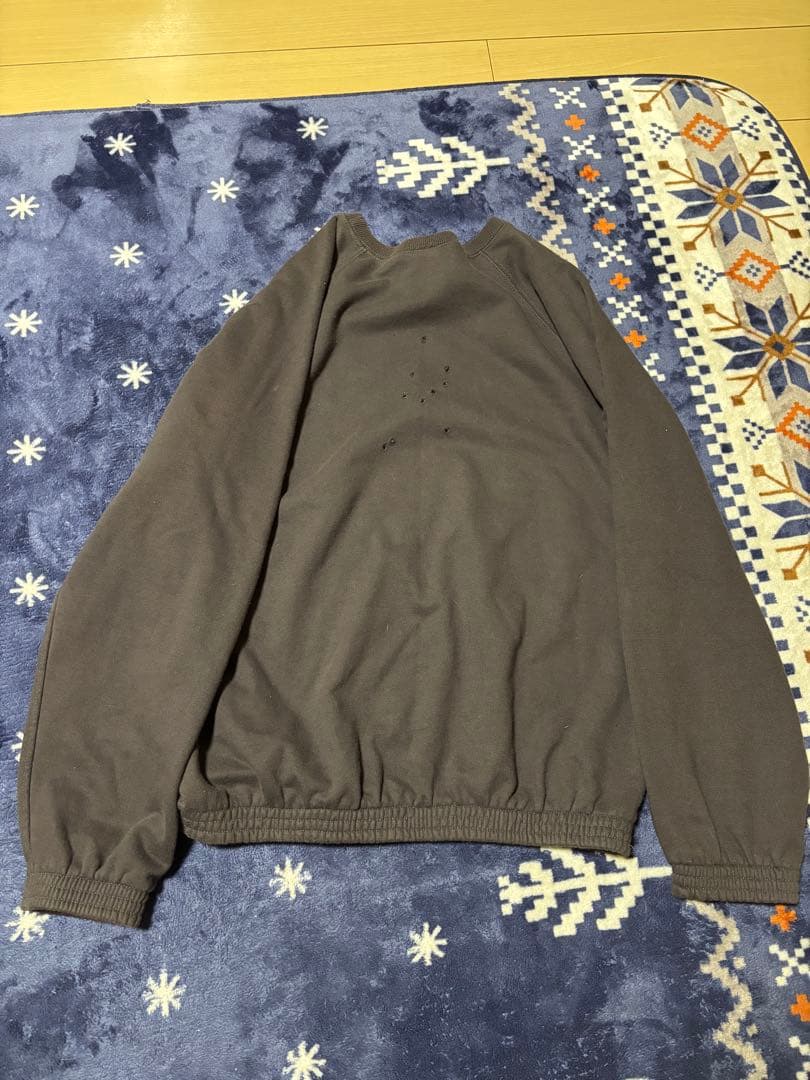 number nine 01ss TIME期 スカルスウェット 散弾銃