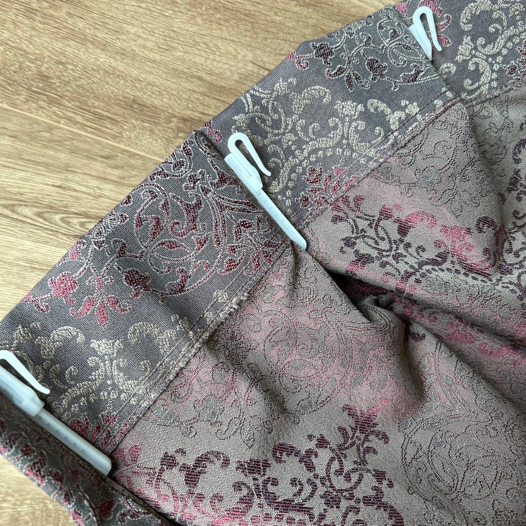 オーダーカーテン　2枚セット　厚地カーテン　新品未使用