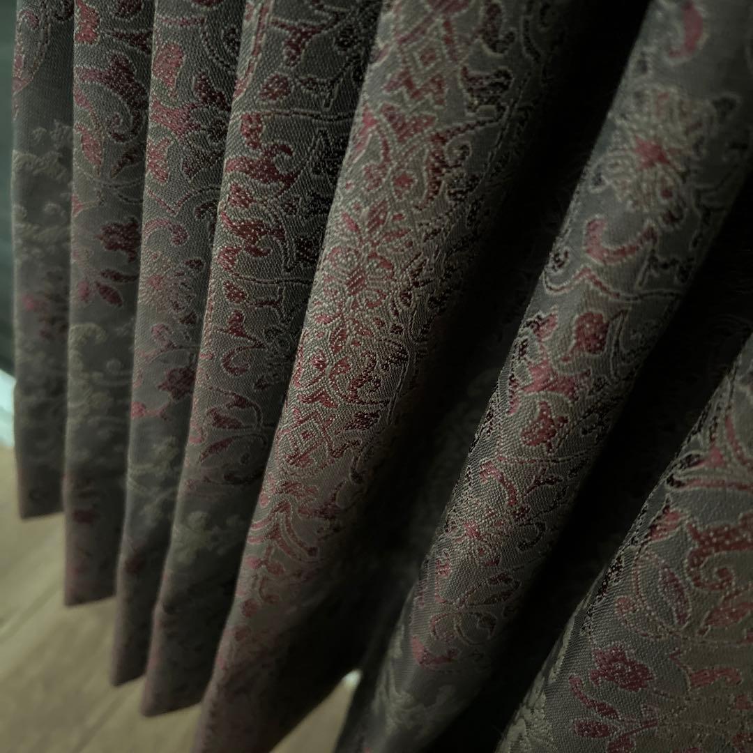 オーダーカーテン　2枚セット　厚地カーテン　新品未使用