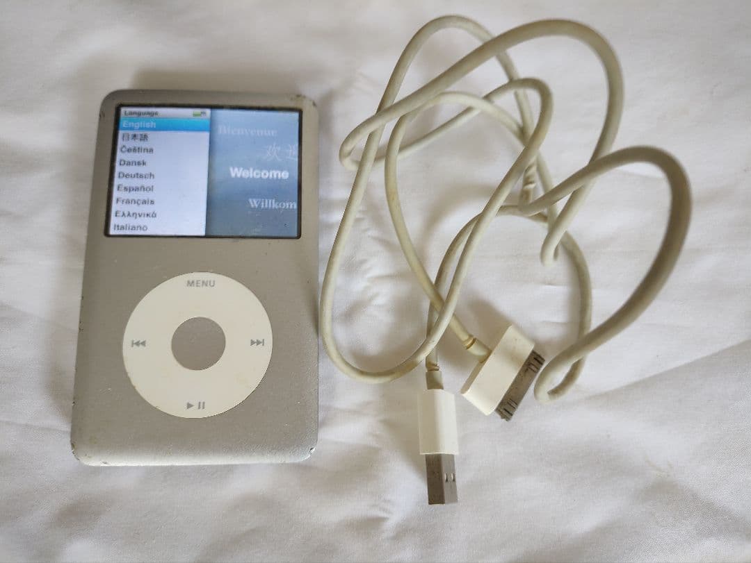iPod classic 第6世代 80GB MB029J 動作確認済 通電OK