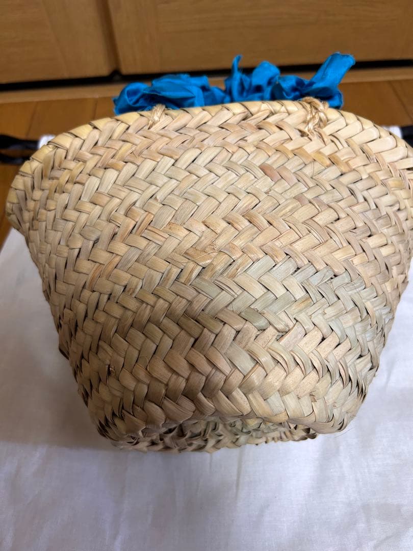 ラドロー　グレープハンドル　かごバック　カゴバッグ