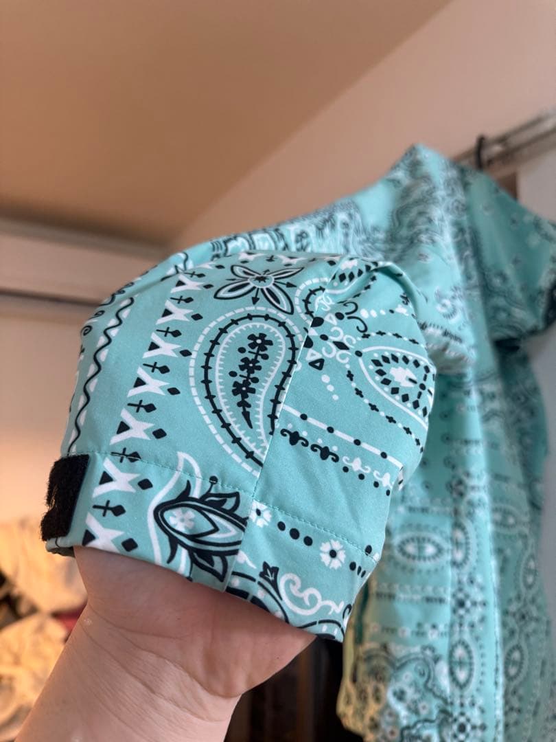 Bristol ナイロンジャケット ペイズリー