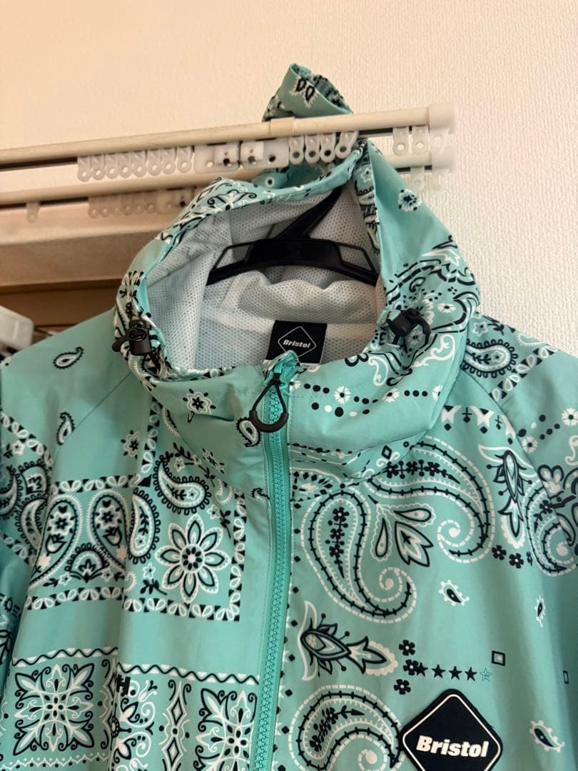 Bristol ナイロンジャケット ペイズリー