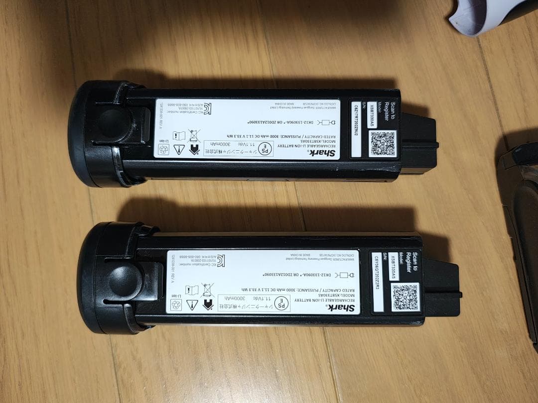 シャーク★CS300JWH★バッテリーの状態良好★11