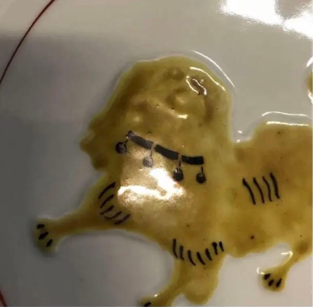 ★ 新品　九谷焼　美陶窯　飾り絵皿(25.3㎝)