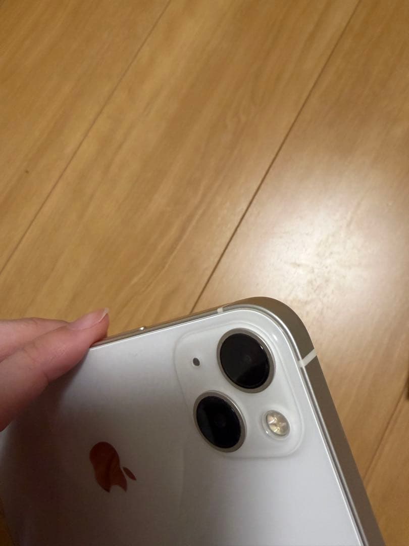 iPhone13 128G スターライト　SIMフリー　ケーブル付