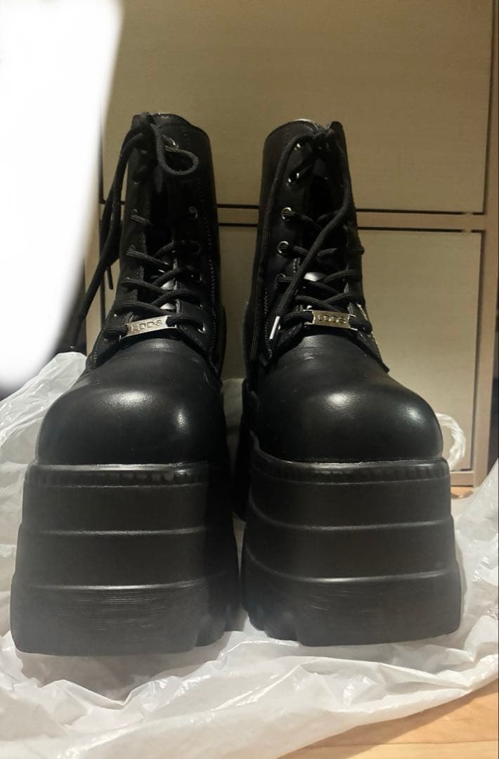 厚底 シークレットブーツ 19cm コスプレ 男装