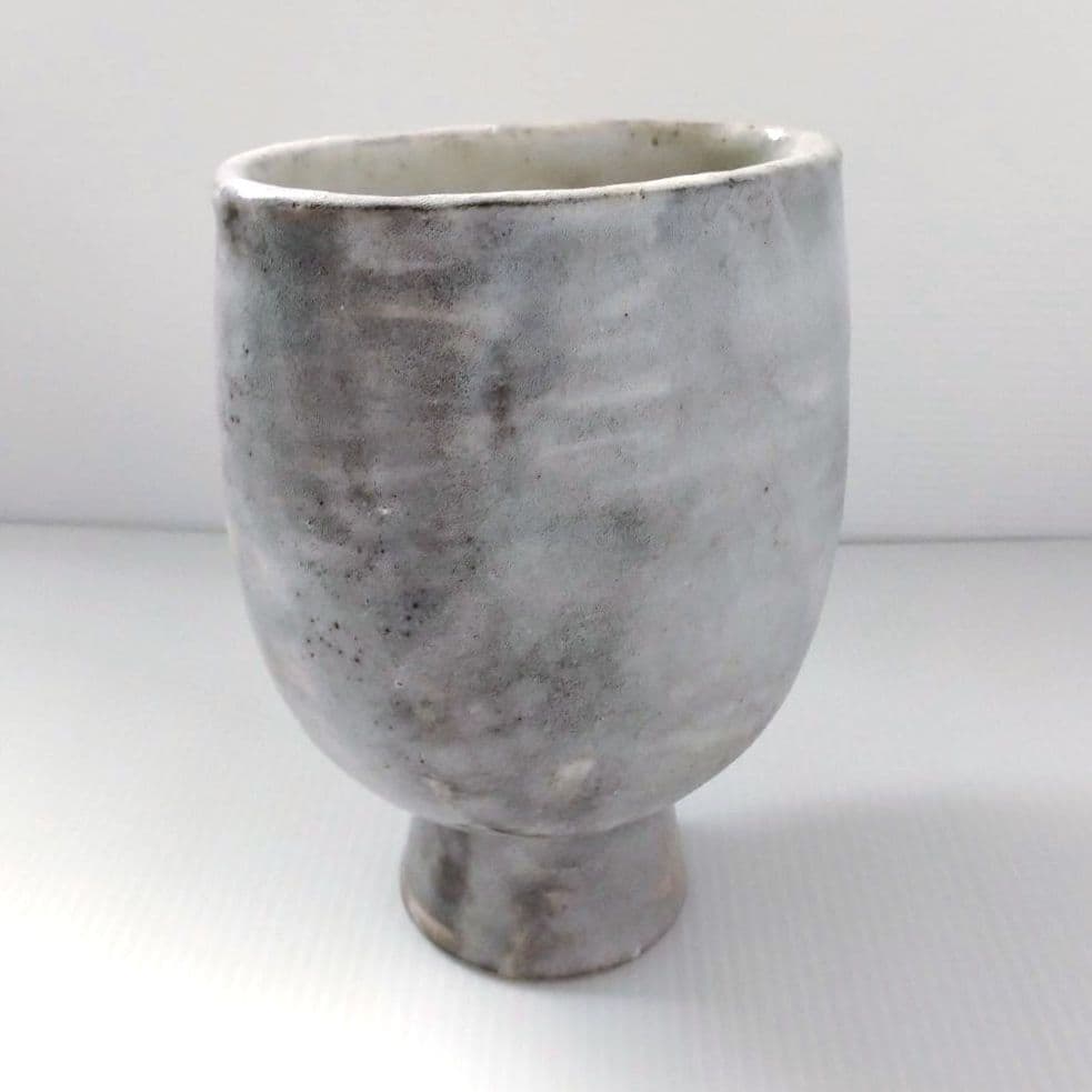 清水焼 陶芸家 小林正明 正明窯 正明 花器 花瓶 立花 フラワーベース 花入