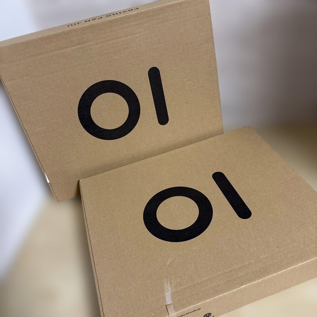 【JIU】鉄フライパンM(ハンドルウォルナット)2点♦︎未使用品