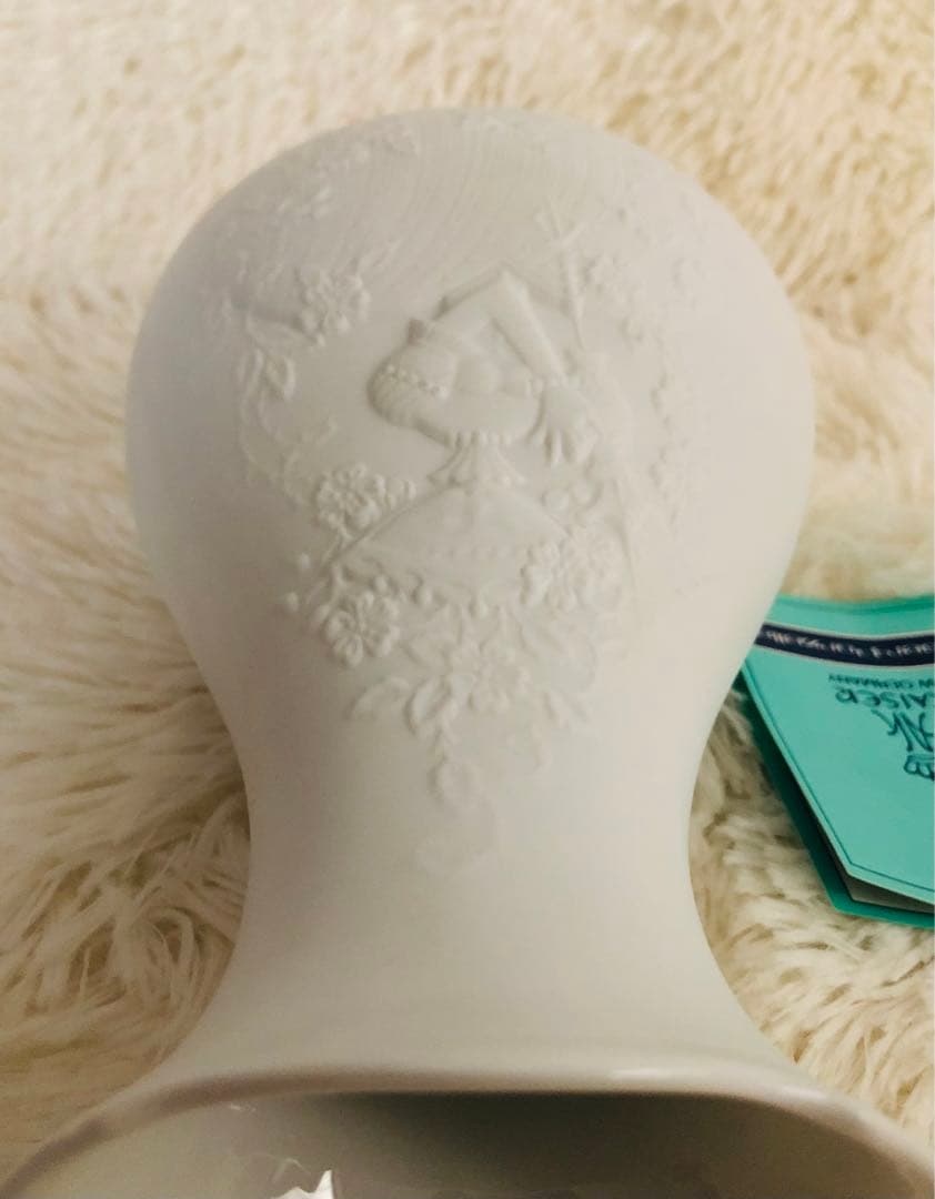 カイザー花瓶 高い芸術性 西ドイツ製Ak kaiserヴィンテージ陶器の白い花瓶