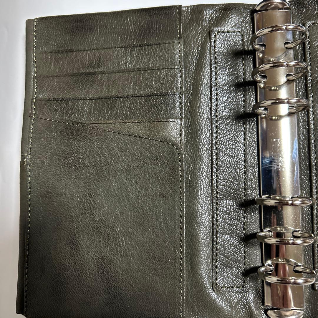 BRIT HOUSE山羊革システム手帳カバー