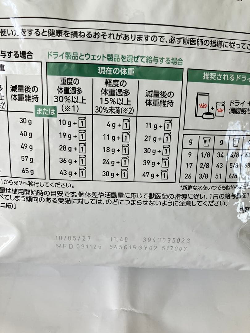 ロイヤルカナン 猫 満腹感サポート 3.5kg ドライフード