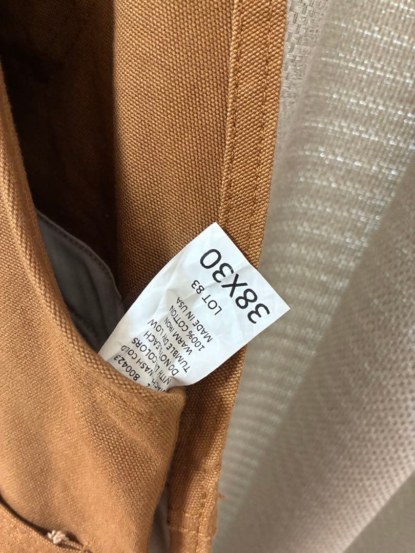 ROUND HOUSE ラウンドハウス オーバーオール　ブラウンダック　w38