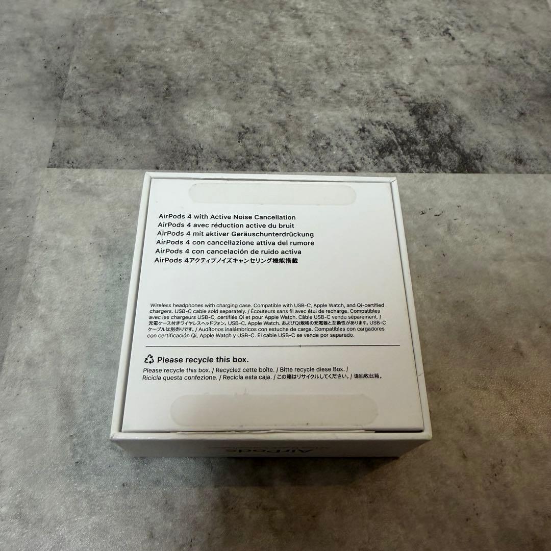 AirPods4 ノイズキャンセリング　 Apple エアーポッズ4