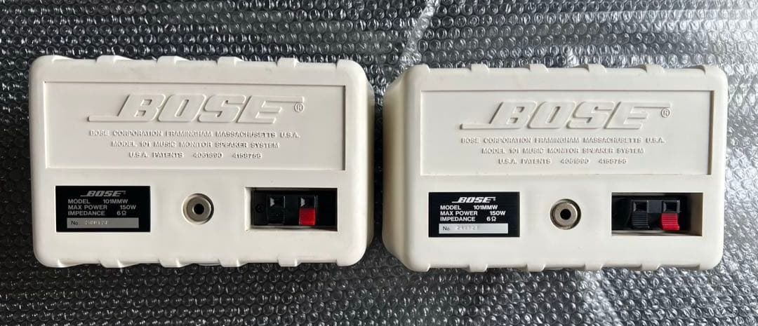 【動作品】BOSE 101MMWスピーカー 2台セット☆ 天吊金具付き