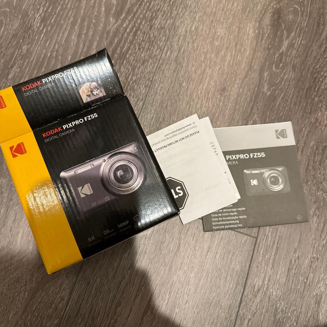 Kodak fz55 コンパクトデジタルカメラ FULL HD