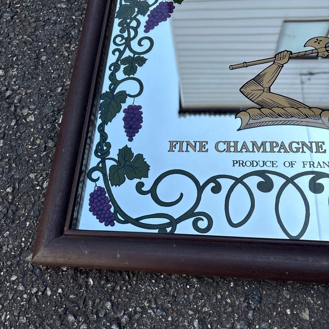 非売品　ヴィンテージ　ヘネシー Hennessy VSOP パブミラー　レトロ