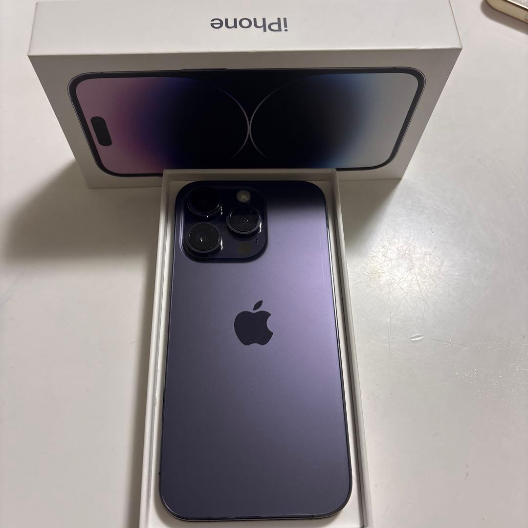 Apple iPhone 14 Pro ディープパープル ジャンク品 本体