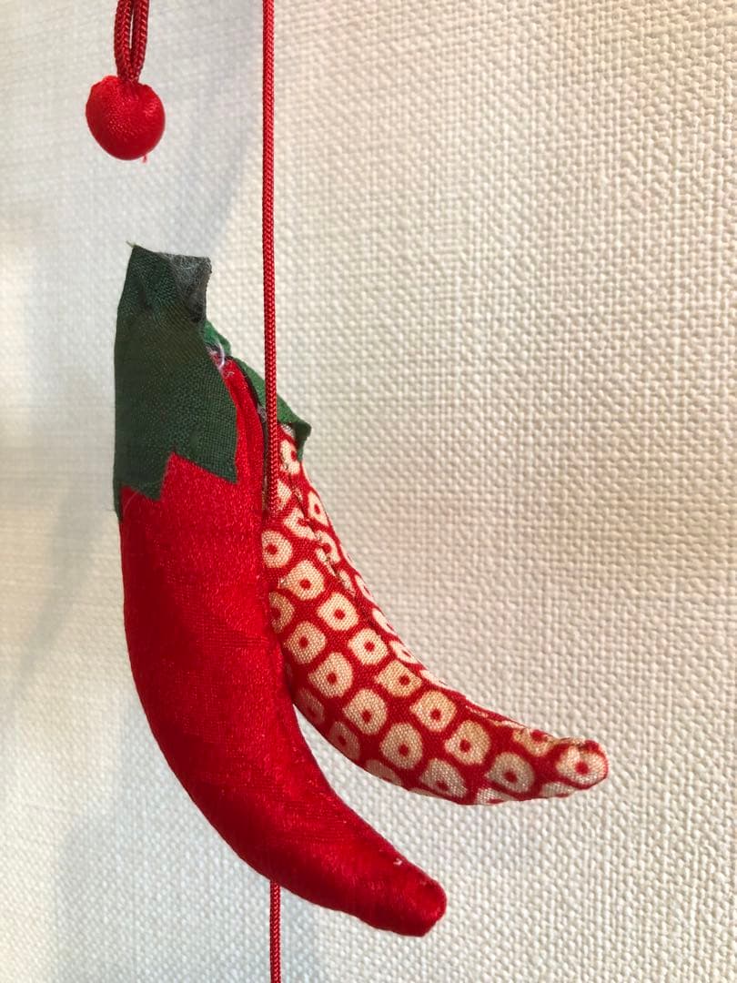 桃の節句の壁掛け①　吊るし飾り　吊るし雛