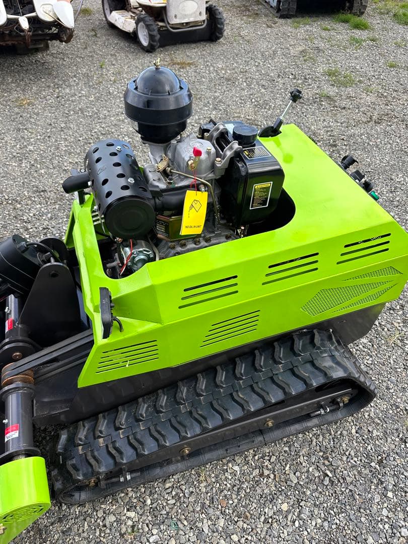 新品　ハンマーナイフ　ラジコン草刈機 ディーゼルエンジン 刈幅800 軽トラ乗れ
