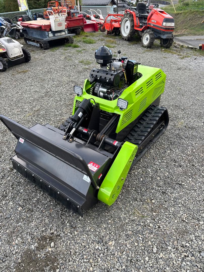 新品　ハンマーナイフ　ラジコン草刈機 ディーゼルエンジン 刈幅800 軽トラ乗れ