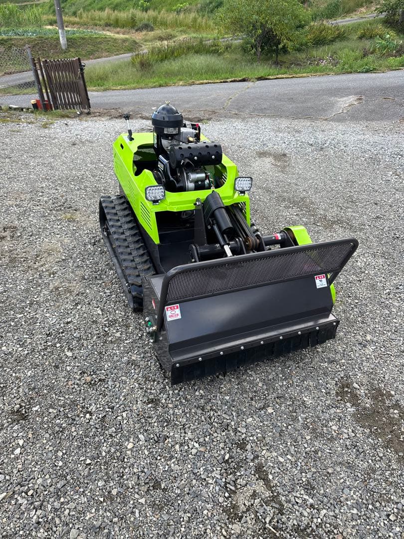 新品　ハンマーナイフ　ラジコン草刈機 ディーゼルエンジン 刈幅800 軽トラ乗れ