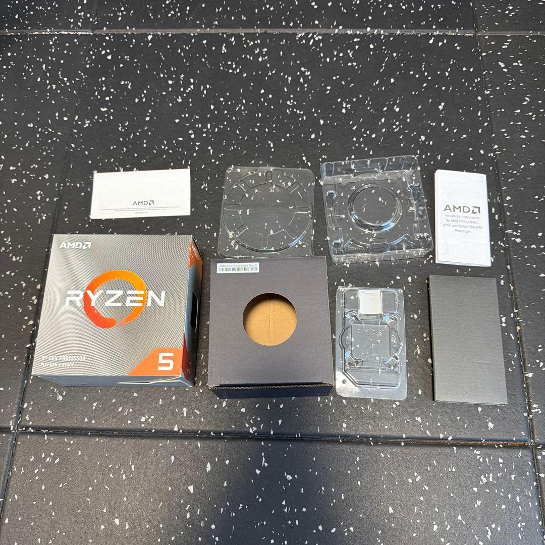 【中古】RYZEN5 CPU+ASRock マザーボードB450M SL