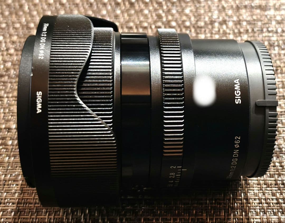 SIGMA 20mm F2 DG DN Eマウント ソフトフィルターセット