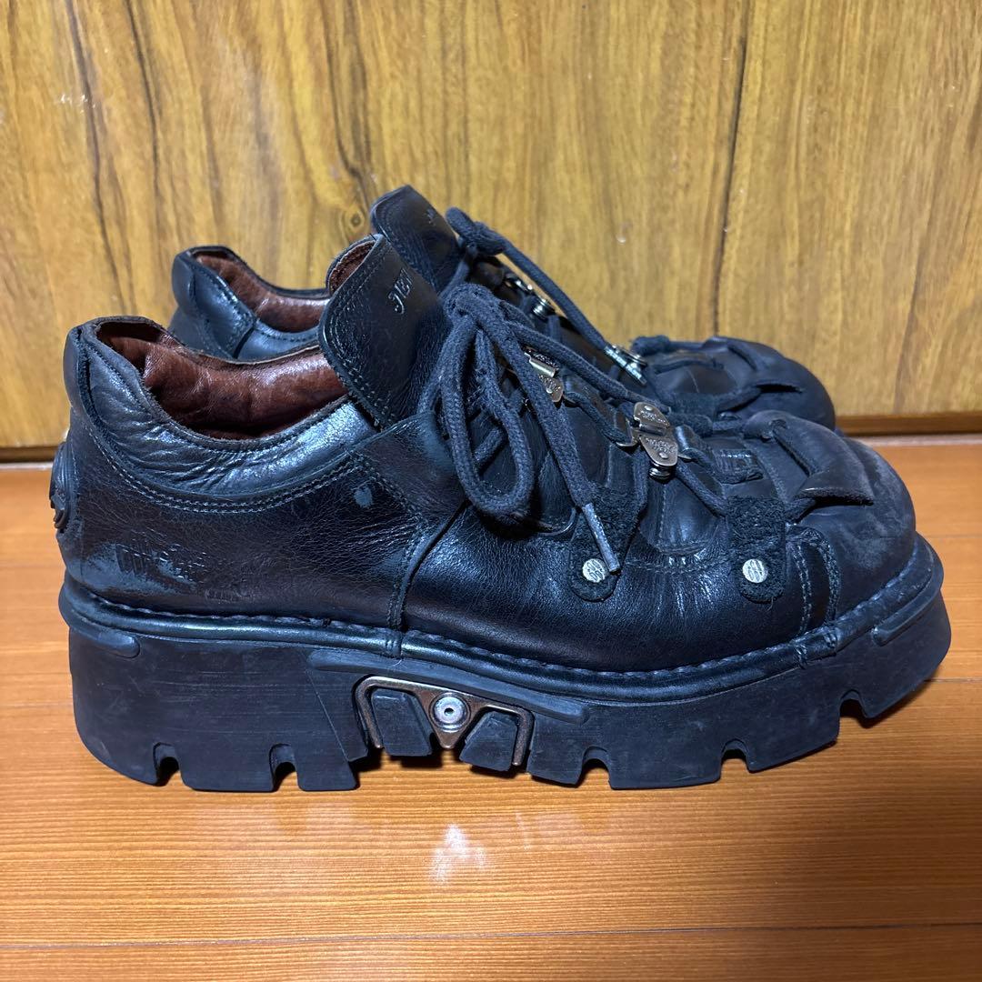 NEW ROCK /ニューロック　ブラック 厚底　スニーカー　ブーツ
