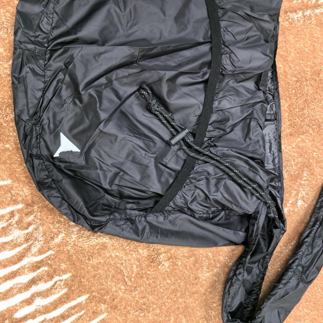 ROA Packable Knot Bag ブラック 軽量ショルダーバッグ