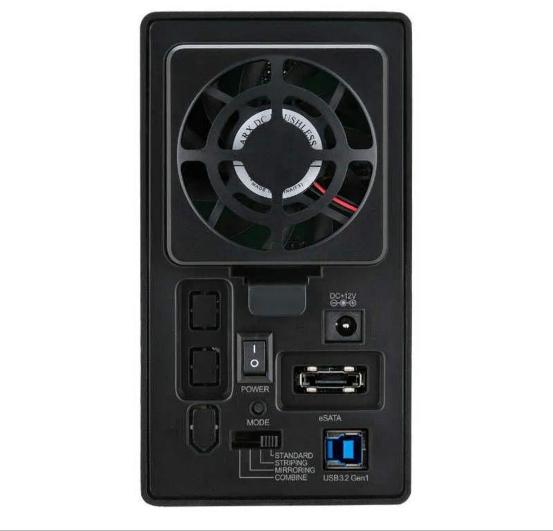 裸族のテラスハウス RAID USB3.2 Gen1＆eSATA