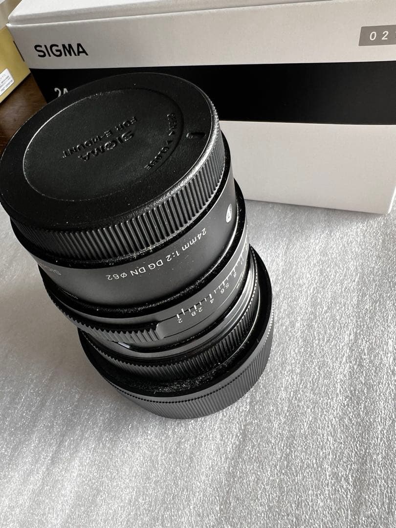 まぁまぁソニー Eマウント SIGMA 24mm F2 コンテンポラリー