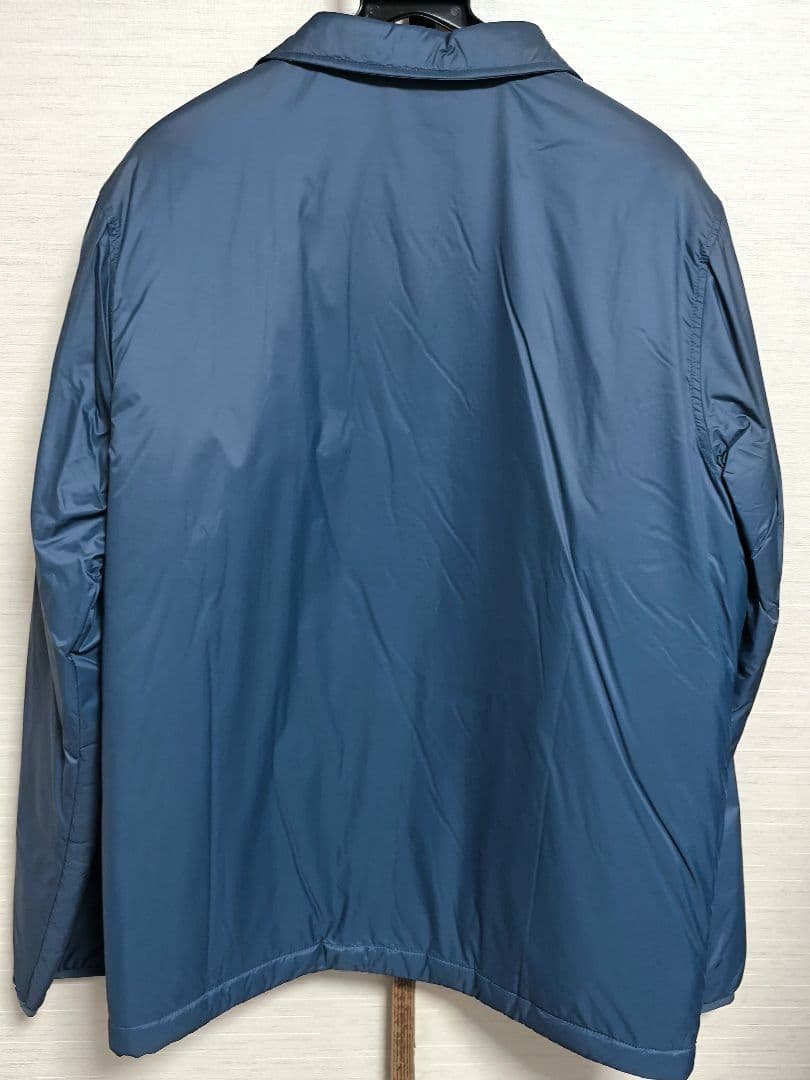 patagonia コーチジャケット 薄手中綿 ブルーネイビー M