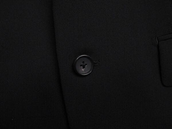 COMME CA MEN ウールトロピカルジャケットXXL黒(未使用）春～夏用